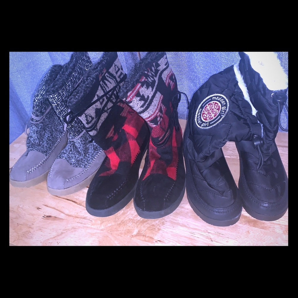 Bundle of Madden Girl Winter Boots 3 pairs!